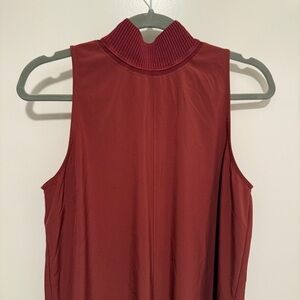 Athleta Sleeveless Rust Dress